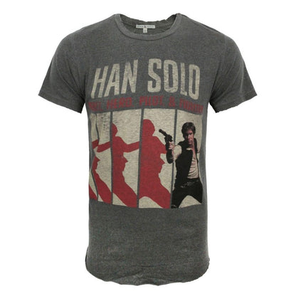 Front - Junk Food Mens Han Solo Star Wars T-Shirt