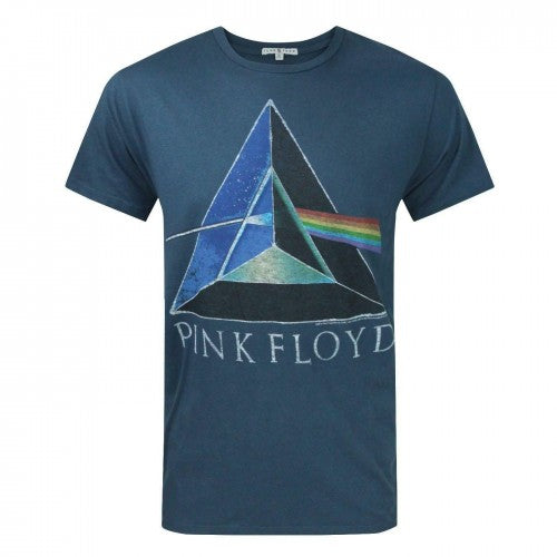 Front - Junk Food Mens Dark Side Of The Moon Pink Floyd T-Shirt