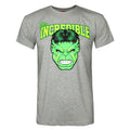 Front - Hulk Mens Incredible Logo T-Shirt