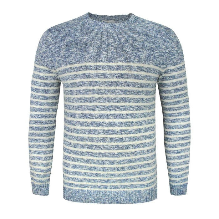 Front - Common Sons Unisex Adult Striped Knitted Jumper