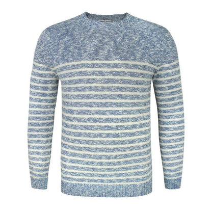 Front - Common Sons Unisex Adult Striped Knitted Jumper