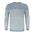 Front - Common Sons Unisex Adult Striped Knitted Jumper