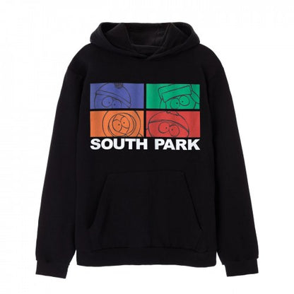 Front - South Park Mens Colour Block Hoodie