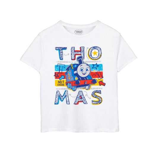 Front - Thomas And Friends Childrens/Kids No.1 Engine T-Shirt