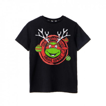 Front - Teenage Mutant Ninja Turtles Boys Get Into The Ninja Spirit T-Shirt