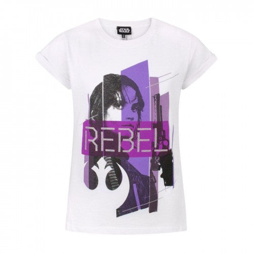 Front - Star Wars: Rogue One Childrens/Kids Jyn Erso Short-Sleeved T-Shirt