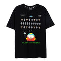 Front - South Park Mens Alien Invaders T-Shirt