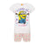 Front - Despicable Me Girls Wishing On A Star Short Pyjama Set