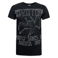 Front - Led Zeppelin Mens United States Of America 1977 T-Shirt