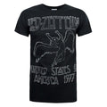 Front - Led Zeppelin Mens United States Of America 1977 T-Shirt