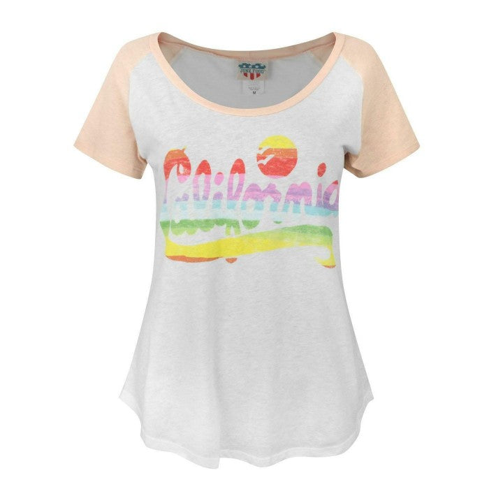 Front - Junk Food Womens/Ladies California T-Shirt