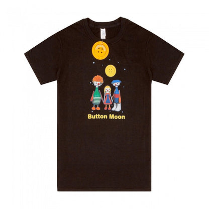 Front - Button Moon Womens/Ladies Mr Spoon And Friends T-Shirt