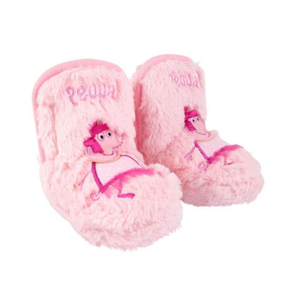 Front - Peppa Pig Girls Logo Slippers