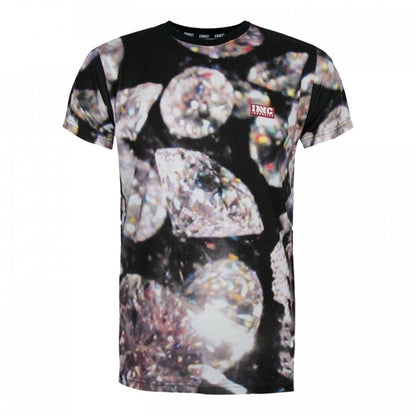 Front - INNERCITY Mens Diamond T-Shirt