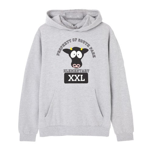 Front - South Park Mens Cow Hoodie