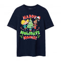 Front - Hey Arnold! Mens Happy Holidays Homie Christmas T-Shirt