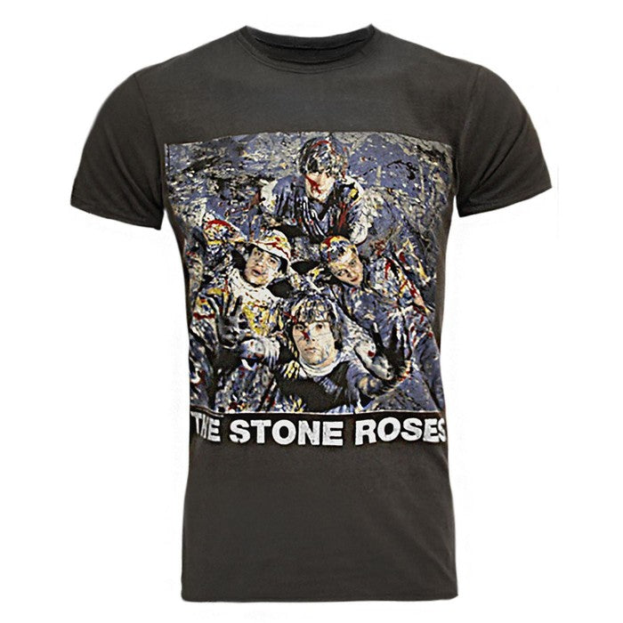 Front - Amplified Mens Don´t Stop The Stone Roses T-Shirt