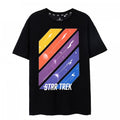 Front - Star Trek Mens Ships In Space Short-Sleeved T-Shirt