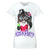Front - Goodie Two Sleeves Womens/Ladies Kitty Purry T-Shirt