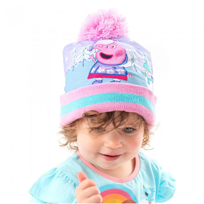Front - Peppa Pig Girls Beanie