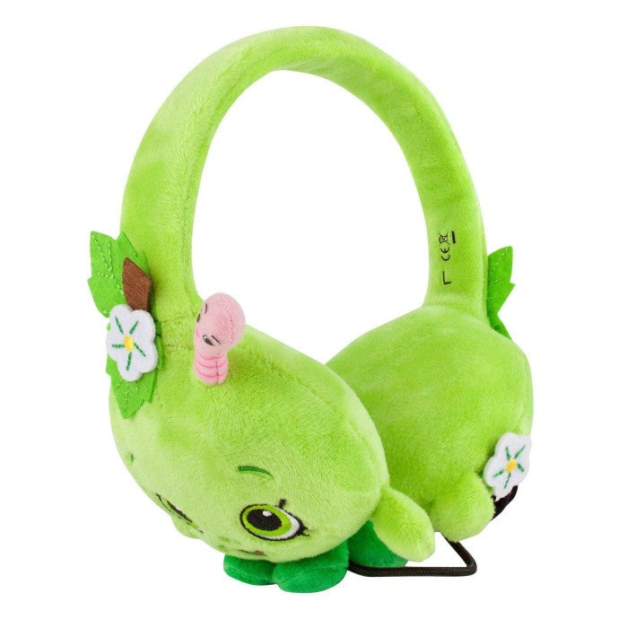 Front - Shopkins Apple Blossom Plush Over Ear Headphones
