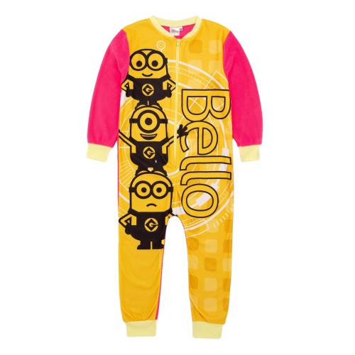 Front - Minions Girls Bello Jumpsuit