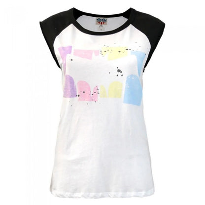 Front - Junk Food Womens/Ladies Pastels Batman T-Shirt