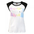 Front - Junk Food Womens/Ladies Pastels Batman T-Shirt