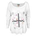 Front - Junk Food Womens/Ladies Native Cross Long-Sleeved Top
