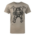 Front - Junk Food Mens Pizza Teenage Mutant Ninja Turtles T-Shirt