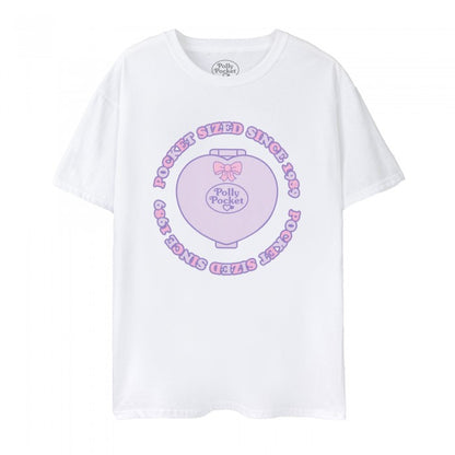 Front - Polly Pocket Womens/Ladies Pocket Sized T-Shirt