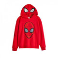 Front - Spider-Man Childrens/Kids Face Hoodie