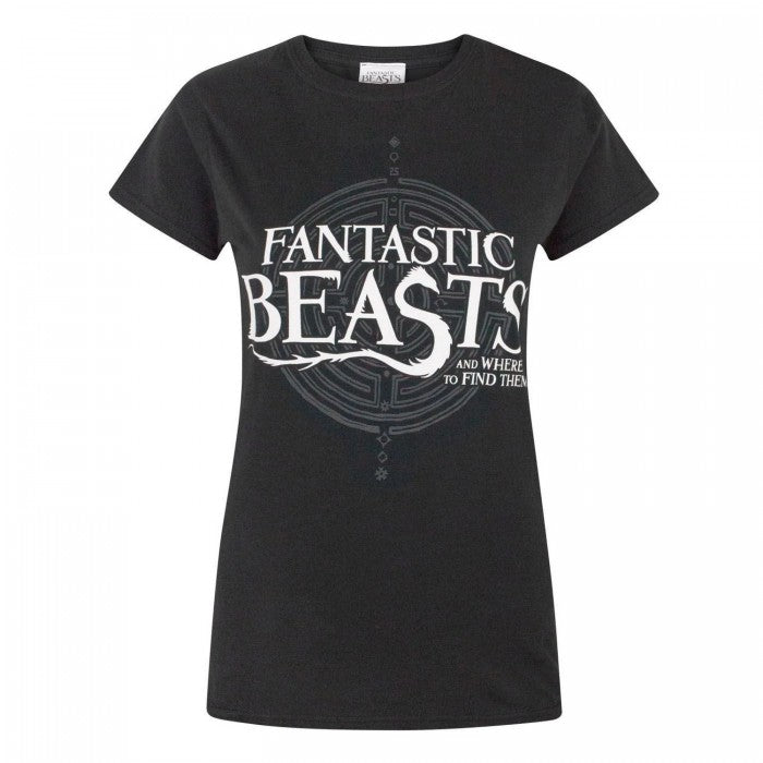 Front - Fantastic Beasts And Where To Find Them Girls Short-Sleeved T-Shirt