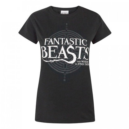Front - Fantastic Beasts And Where To Find Them Girls Short-Sleeved T-Shirt