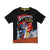 Front - Superman Boys Raglan T-Shirt