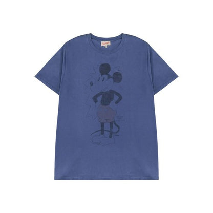 Front - Disney Unisex Adult Mickey Mouse Short-Sleeved T-Shirt