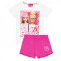 Front - Barbie Girls Characters Short Pyjama Set