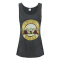 Front - Amplified Womens/Ladies Drum Guns N Roses Relaxed Fit Tank Top