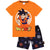 Front - Dragon Ball Z Boys Goku Short Pyjama Set