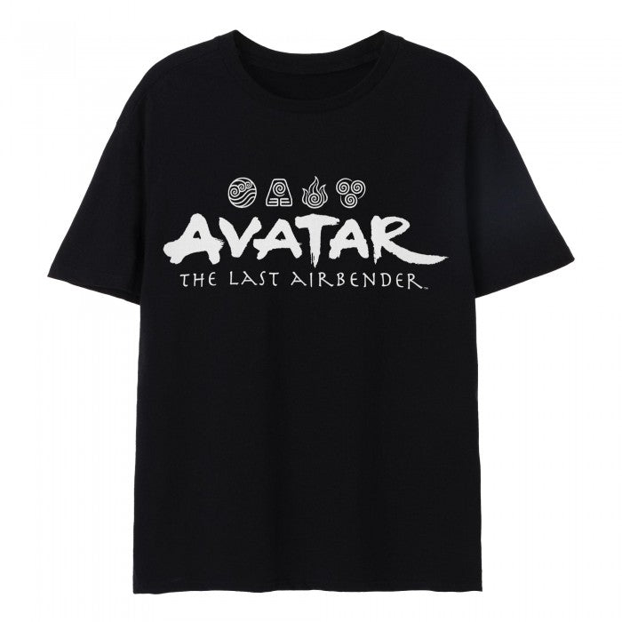Front - Avatar: The Last Airbender Mens Element Logo T-Shirt