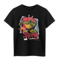 Front - Teenage Mutant Ninja Turtles Boys Raphael Short-Sleeved T-Shirt