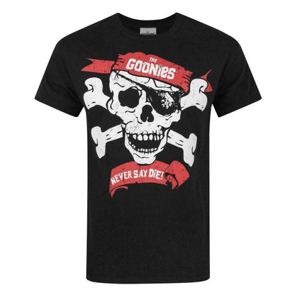 Front - The Goonies Mens Never Say Die T-Shirt