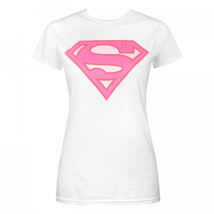 Front - Superman Womens/Ladies Logo T-Shirt
