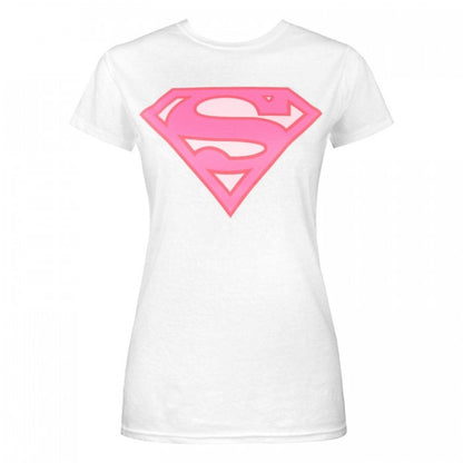 Front - Superman Womens/Ladies Logo T-Shirt