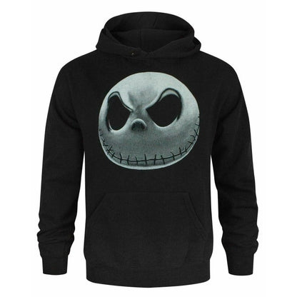 Front - The Nightmare Before Christmas Mens Jack Skellington Hoodie