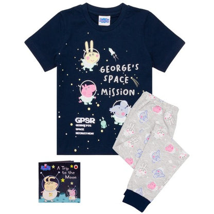 Front - Peppa Pig Boys Pyjama Set