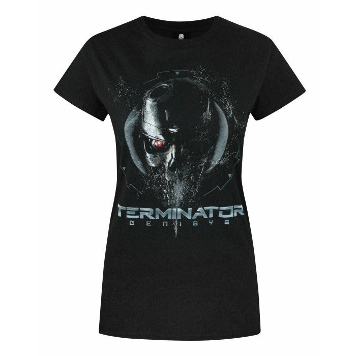 Front - Terminator: Genisys Womens/Ladies Endoskeleton T-Shirt