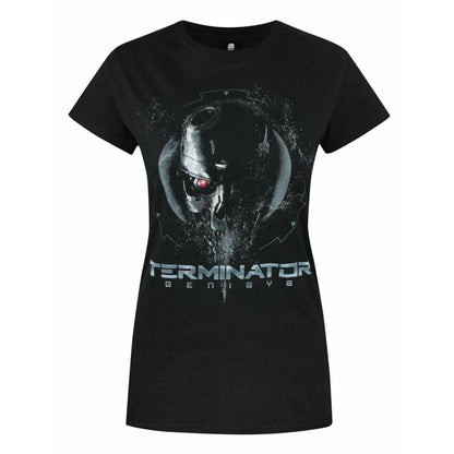 Front - Terminator: Genisys Womens/Ladies Endoskeleton T-Shirt