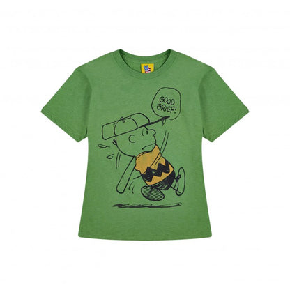 Front - Peanuts Womens/Ladies Charlie Brown T-Shirt
