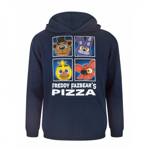 Front - Five Nights At Freddys Boys Panel Hoodie